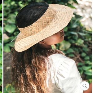 Pikoʻole Pāpale Crownless Hat (Petite Brim) 22”